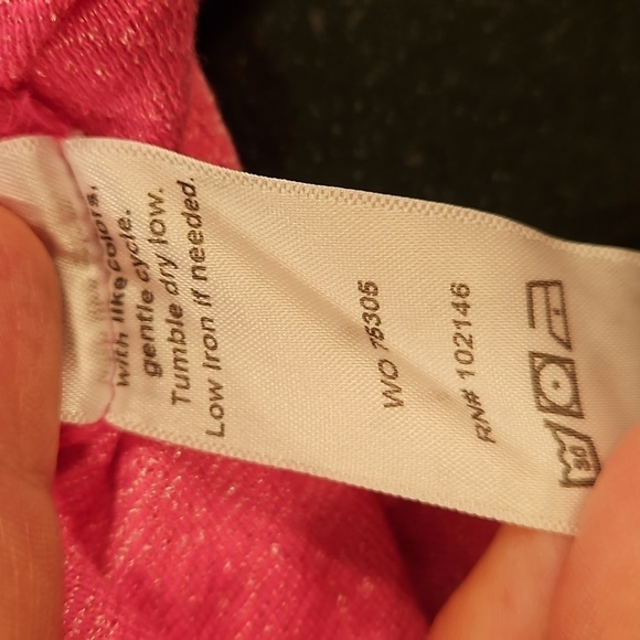 💕MICHAEL STARS💕 Fallon Shine Tee ~ Fandango Pink One Size NWOT - Picture 14 of 14